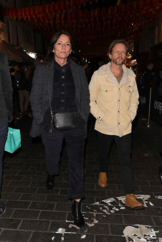 DAVINA MCCALL on a Date Night in London 11/17/2022