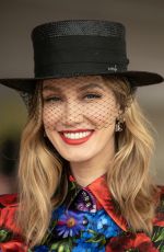 DELTA GOODREM at 2022 Melbourne Cup Day at Flemington Racecourse 11/01/2022
