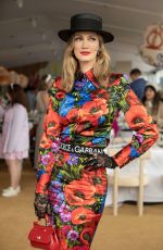DELTA GOODREM at 2022 Melbourne Cup Day at Flemington Racecourse 11/01/2022
