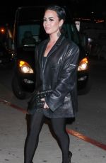 DEMI LOVATO Arrives at a Party in West Hollywood 11/16/2022