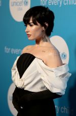 DEMI LOVATO at 2022 Unicef Gala in New York 11/29/2022