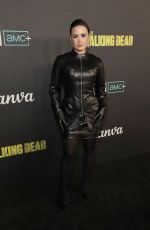 DEMI LOVATO at The Walking Dead Live: The Finale Event in Los Angeles 11/20/2022