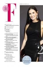 DEMI MOORE in F Magazine, November 2022