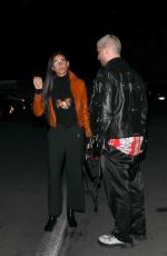 DEMI MOORE Out for Dinner with a Mystery Guy in Beverly Hills 11/20/2022