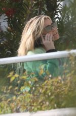 DENISE RICHARDS Out Chatting on Her Phone in Malibu 11/28/202