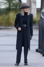 DIANE KEATON Out and About in Santa Monica 11/02/2022