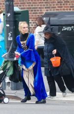 DIANE KRUGER Out on Halloween in New York 10/31/2022