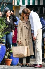 DIANNA AGRON and Harold Ancart Out Kissing in New York 11/07/2022