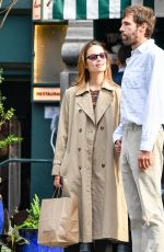 DIANNA AGRON and Harold Ancart Out Kissing in New York 11/07/2022