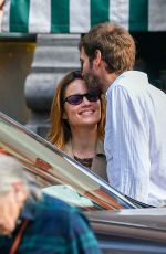 DIANNA AGRON and Harold Ancart Out Kissing in New York 11/07/2022