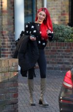 DIANNE BUSWELL Leave Her Hotel in London 11/04/2022