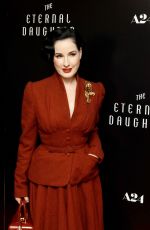 DITA VON TEESE at The Eternal Daughter Special Screening in West Hollywood 10/14/2022