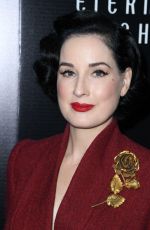 DITA VON TEESE at The Eternal Daughter Special Screening in West Hollywood 10/14/2022
