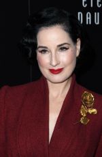 DITA VON TEESE at The Eternal Daughter Special Screening in West Hollywood 10/14/2022