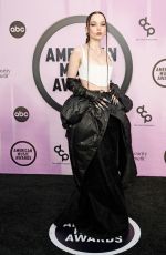 DOVE CAMERON at 2022 American Music Awards in Los Angeles 11/20/2022