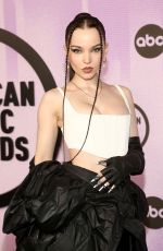 DOVE CAMERON at 2022 American Music Awards in Los Angeles 11/20/2022