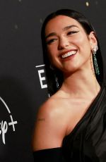 DUA LIPA at Disney+ Elton John Live: Farewell from Dodger Stadium in Los Angeles 11/20/2022