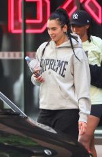 DUA LIPA Leaves Barry