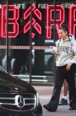 DUA LIPA Leaves Barry