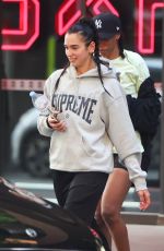 DUA LIPA Leaves Barry