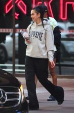 DUA LIPA Leaves Barry