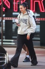 DUA LIPA Leaves Barry