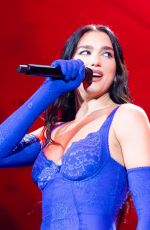 DUA LIPA Performs at Rod Laver Arena in Melbourne 11/11/2022