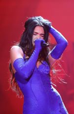 DUA LIPA Performs at Spark Arena in Auckland 11/02/2022