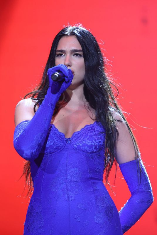 DUA LIPA Performs at Spark Arena in Auckland 11/02/2022