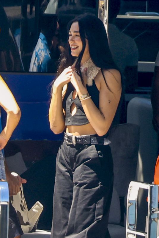 DUA LIPA Sets Sail on Sydney Harbour 11/09/2022