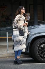 EIZA GONZALEZ Out for Coffee in West Hollywood 11/29/2022