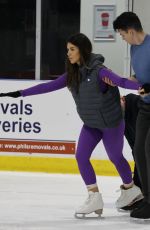 EKIN-SU CULCULOGLU and Brendyn Hatfield on Ice in London 11/04/2022