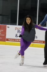 EKIN-SU CULCULOGLU and Brendyn Hatfield on Ice in London 11/04/2022