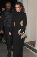 ELENA ORA at Byredo Eyes Closed Dinner in London 12/10/2022