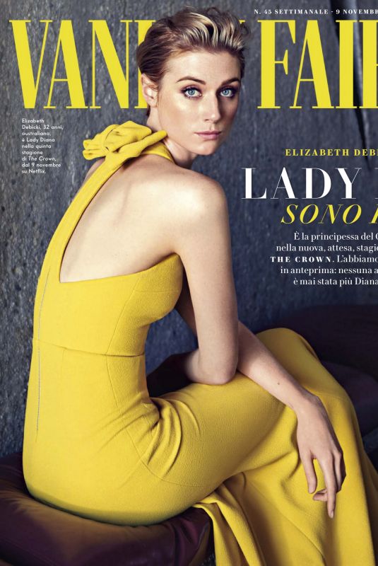ELIZABETH DEBICKI in Vanity Fair Magazine, Italy November 2022