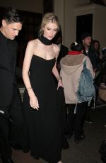 ELIZABETH DEBICKI Leaves The Crown Premiere Afterparty in London 11/08/2022