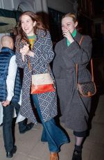 ELLE FANNING Night Out in London 11/25/2022