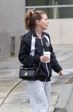 ELLEN POMPEO Out for Coffee with a Friend in Los Angeles 11/02/2022