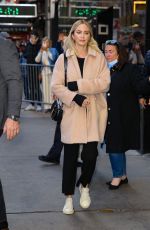 EMILY BLUNT Arrives at GMA Studios in New York 11/10/2022