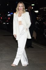 EMILY BLUNT Arrivves at Late Show with Stephen Colbert in New York 11/10/2022
