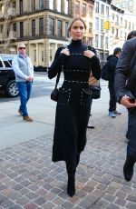 EMILY BLUNT Out and About in New York 11/10/2022