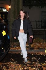 EMILY RATAJKOWSKI and Pete Davidson Night Out in New York 11/16/2022