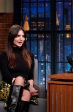 EMILY RATAJKOWSKI at Late Night with Seth Meyers 11/15/2022