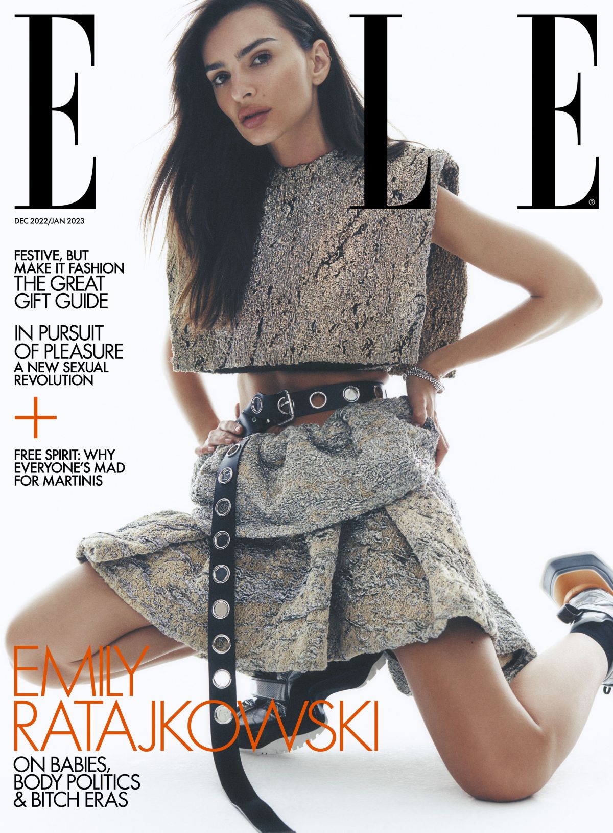 EMILY RATAJKOWSKI for Elle Magazine, UK December/January 2022/23 ...