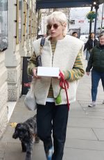 EMMA CORRIN Out with a Box of Cupcakes in London 11/26/2022