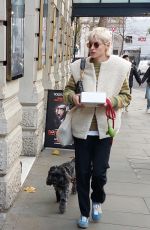 EMMA CORRIN Out with a Box of Cupcakes in London 11/26/2022