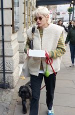 EMMA CORRIN Out with a Box of Cupcakes in London 11/26/2022