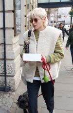 EMMA CORRIN Out with a Box of Cupcakes in London 11/26/2022