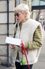 EMMA CORRIN Out with a Box of Cupcakes in London 11/26/2022