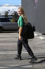 EMMA SLATER Arrives at DWTS Studio in Los Angeles 11/09/2022